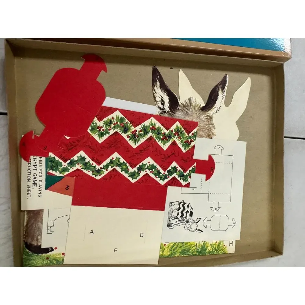 Davey and the First Christmas Beth Vardon Charlot Byj Spiral Book Box Insert Set
